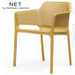 Fauteuil design NET, structure et assise plastique couleur avec coussin - Lot de 6 pièces.|Fauteuil / Chauffeuse|100chaises Fauteuil design NET, structure et assise plastique couleur avec coussin - Lot de 6 pièces.|Fauteuil / Chauffeuse|100chaises