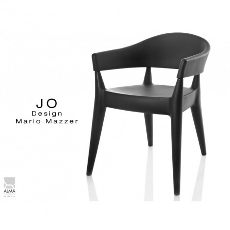Fauteuil de jardin ou terrasse, d'extérieur JO structure en polypropylène - Lot de 2 unités|Fauteuil / Chauffeuse|100chaises Fauteuil de jardin ou terrasse, d'extérieur JO structure en polypropylène - Lot de 2 unités|Fauteuil / Chauffeuse|100chaises