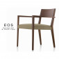 Fauteuil confort EOS structure bois, assise garnie, habillage tissu - Lot de 6 pièces.|Fauteuil / Chauffeuse|100chaises Fauteuil confort EOS structure bois, assise garnie, habillage tissu - Lot de 6 pièces.|Fauteuil / Chauffeuse|100chaises