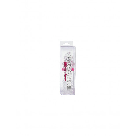Gaine de pénis Silicon Sleeve Clear|Développeur|NatureCoquine