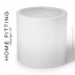 Table ronde ou desserte lumineuse HOME FITTING, structure plastique avec éclairage LED, plateau supérieur Plexiglas.|Table|100chaises
