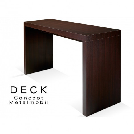Console ou table d'appoint DECK ou mange-debout, en bois|Table|100chaises Console ou table d'appoint DECK ou mange-debout, en bois|Table|100chaises
