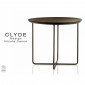 Table d'appoint CLYDE, piétement en tube d'acier, plateau de forme organique en MDF peint.|Table|100chaises Table d'appoint CLYDE, piétement en tube d'acier, plateau de forme organique en MDF peint.|Table|100chaises