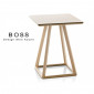 Table design d'appoint ou guéridon BOSS-H45 structure et plateau en bois de hêtre|Table|100chaises
