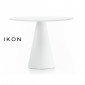 Lot de 3 tables design ronde IKON pied conique PVC plateau compact|Table|100chaises Lot de 3 tables design ronde IKON pied conique PVC plateau compact|Table|100chaises