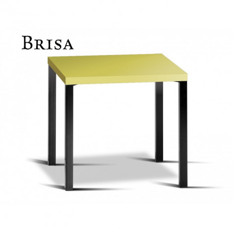Table de restaurant ou réception BRISA, piétement acier peint, chromé, inox, plateau stratifié monochrome ou aspect bois.|Table|100chaises