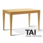 Table rectangulaire d'appoint TAI structure bois de hêtre massif|Table|100chaises Table rectangulaire d'appoint TAI structure bois de hêtre massif|Table|100chaises