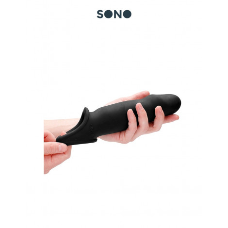Gaine d'extension de pénis noire - SONO 17|Gaine Penis|NatureCoquine