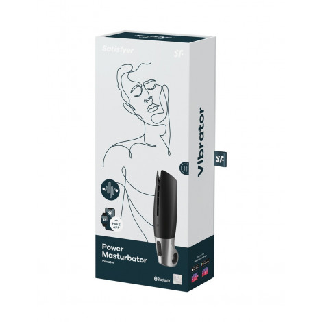Masturbateur Power Masturbator Connecté - Satisfyer|Masturbateur|NatureCoquine