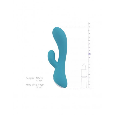 Vibro Rabbit Martina - Cala Azul|Stimulateur Clitoridien|NatureCoquine