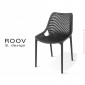 Chaise pour terrasse et extérieur ROOV structure plastique couleur|Chaise|100chaises Chaise pour terrasse et extérieur ROOV structure plastique couleur|Chaise|100chaises