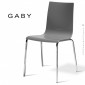 Chaises design GABY-Q, assise coque plastique couleur, piétement acier peint ou chromé - Lot de 3 pièces.|Chaise|100chaises Chaises design GABY-Q, assise coque plastique couleur, piétement acier peint ou chromé - Lot de 3 pièces.|Chaise|100chaises