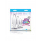 Kit d'entrainement anal Jelly Rancher Transparent|Plug et Jouets Anal|NatureCoquine