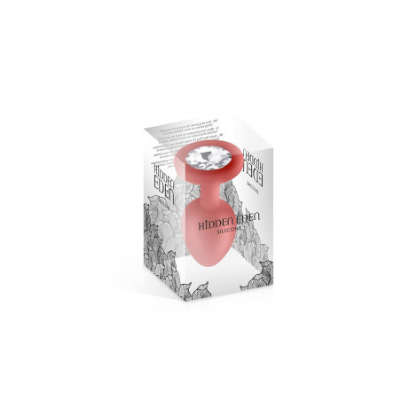 Plug bijou silicone rouge S - Hidden Eden|Plug et Jouets Anal|NatureCoquine