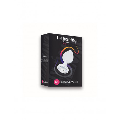 Plug bijou L'élégant S - Jacquie et Michel|Plug et Jouets Anal|NatureCoquine