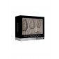 Set 3 plugs pailletés argentés en acrylique - Ouch!|Plug et Jouets Anal|NatureCoquine