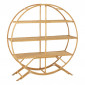 Etagère Design en Rotin "Nela" 150cm Naturel|Bibliothèque|Paris Prix