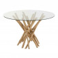 Table à Manger en Teck "Driftwood" 120cm Naturel|Table|Paris Prix
