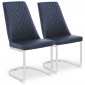 Lot de 2 Chaises Design "Darling" 95cm Noir|Chaise|Paris Prix