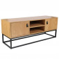 Meuble TV en Bois "Abbott" 117cm Naturel|Meuble TV|Paris Prix