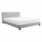 Lit Adulte Design "Mera" 140x190cm Gris Clair|Lit Adulte|Paris Prix