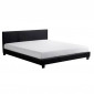 Lit Adulte Design "Mera" 160x200cm Noir|Lit Adulte|Paris Prix
