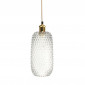 Lampe Suspension en Verre "Irina" 34cm Transparent|Suspensions|Paris Prix